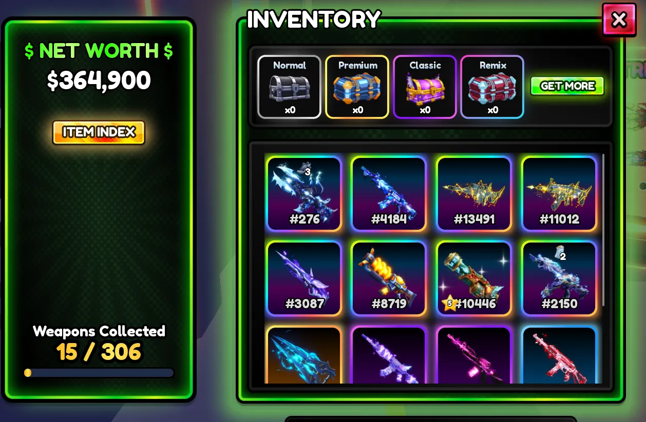 hypershot 300k+value  guns