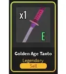Golden Age Tanto