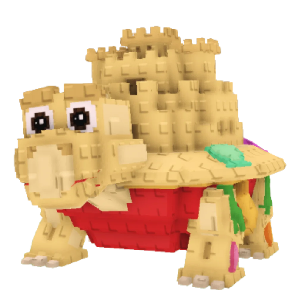 Tortuginni Sandcastlini Steal a Brainrot