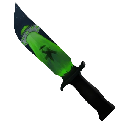 Abduction knife from the MM2 2025 Halloween Box
