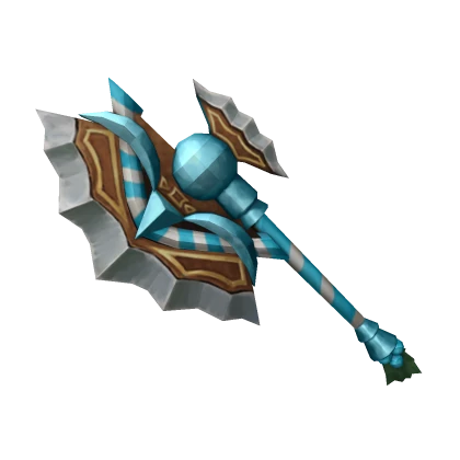 Blue Logchopper knife from MM2 Christmas 2019