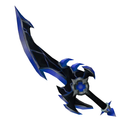 Blue Vampire's Edge knife from MM2 Halloween 2020