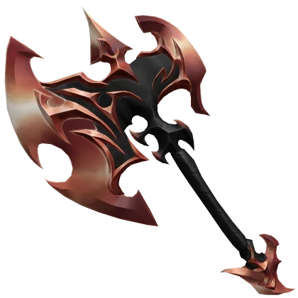 Bronze Vampire's Axe knife from MM2 Halloween 2024