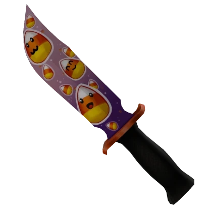 CandyCorn knife from the MM2 2025 Halloween Box