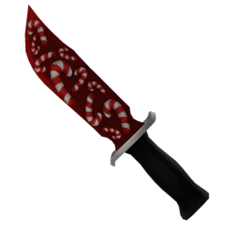 Canes (Knife) knife from the MM2 2023 Christmas Box