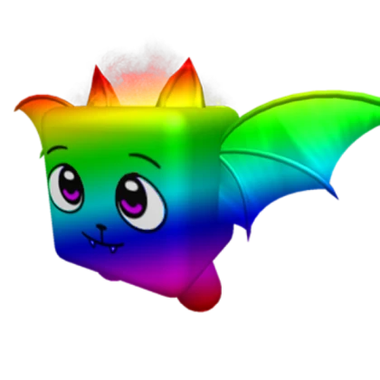 Chroma Fire Bat pet from the MM2 Common Egg