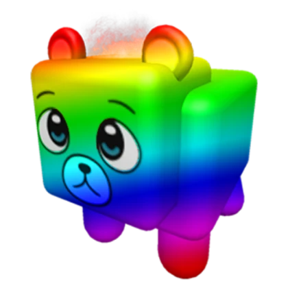 Chroma Fire Bear pet from the MM2 Common Egg