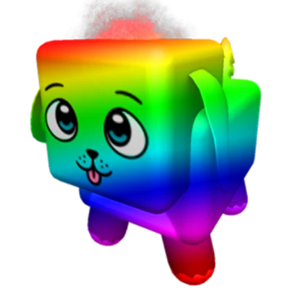 Chroma Fire Dog pet from the MM2 Common Egg