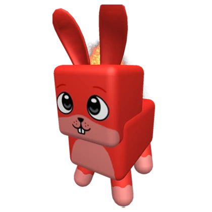 Fire Bunny pet from the MM2 Common Egg