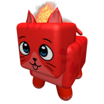 Fire Cat pet from the MM2 Common Egg