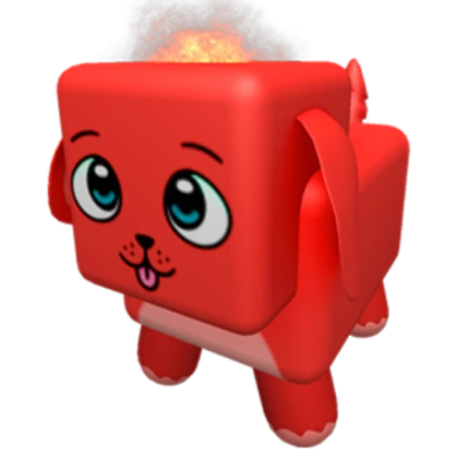 Fire Dog pet from the MM2 Common Egg