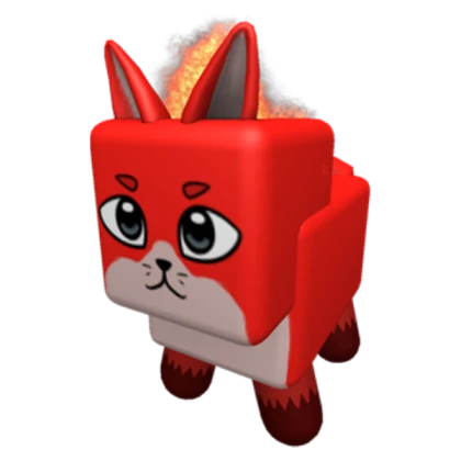 Fire Fox pet from the MM2 Common Egg