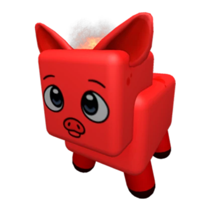 Fire Pig pet from the MM2 Common Egg