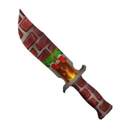 Fireplace knife from MM2 Christmas 2023