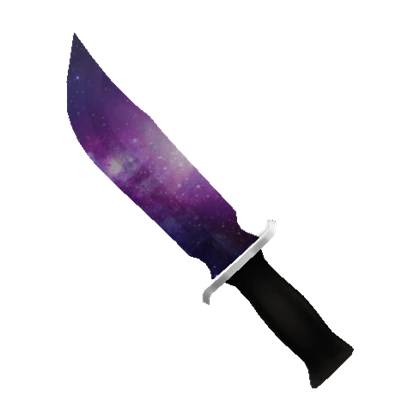 Galaxy knife from the MM2 Uncommon Box