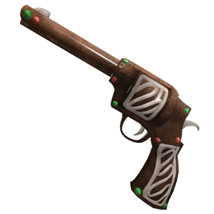 Gingerbread gun from the MM2 2019 Christmas Box