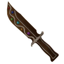 Gingerbread knife from the MM2 2022 Christmas Box