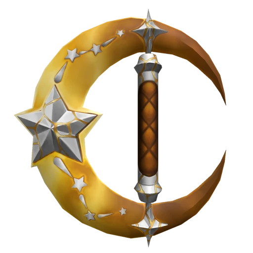 Gold Celestial knife from MM2 Christmas 2024