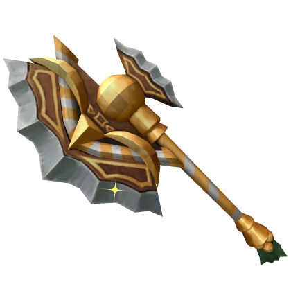 Gold Logchopper knife from MM2 Christmas 2019