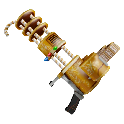 Gold Sugar gun from MM2 Christmas 2018