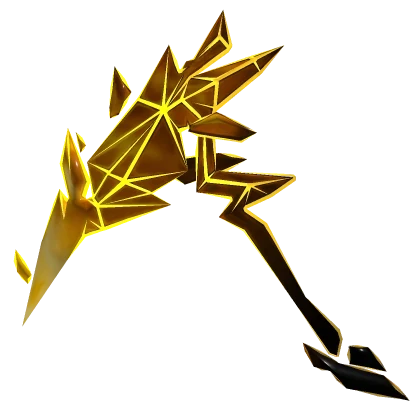Gold Synthwave knife from MM2 Summer 2025