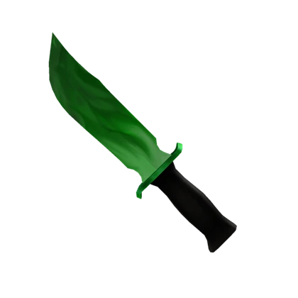 Green Fire knife from the MM2 2017 Christmas Box