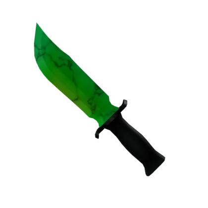 Green Marble knife from the MM2 2017 Halloween Box