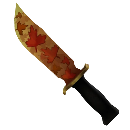 Leaves knife from the MM2 2023 Halloween Box