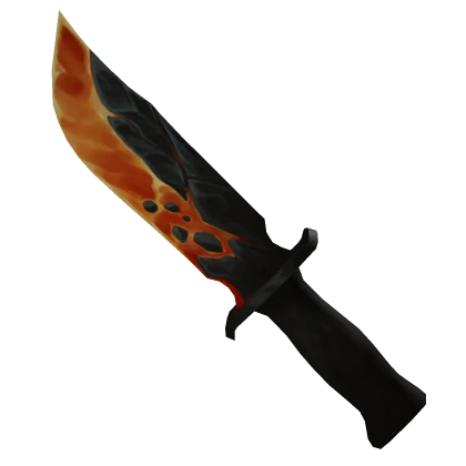 Magma knife from the MM2 2021 Halloween Box