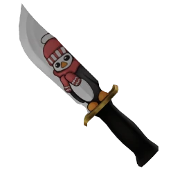 Penguin knife from MM2 Christmas 2025