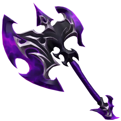 Purple Vampire's Axe knife from MM2 Halloween 2024