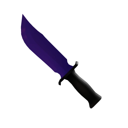 Purple knife from the MM2 Uncommon Box