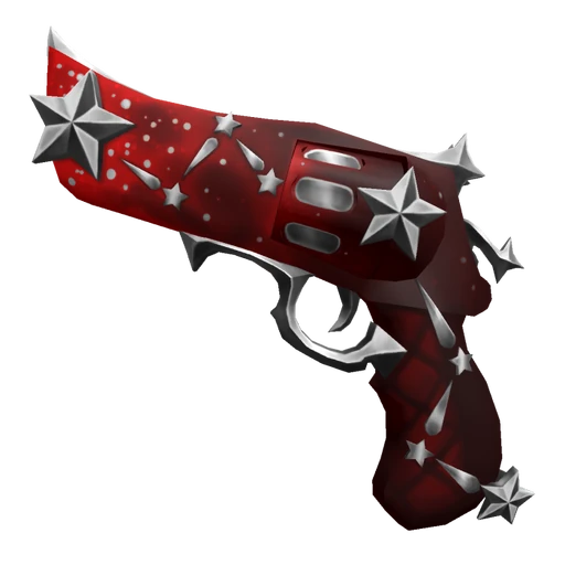Red Constellation gun from MM2 Christmas 2024