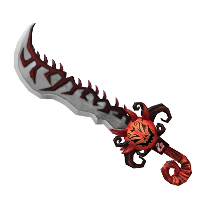 Red Hallow knife from MM2 Halloween 2018