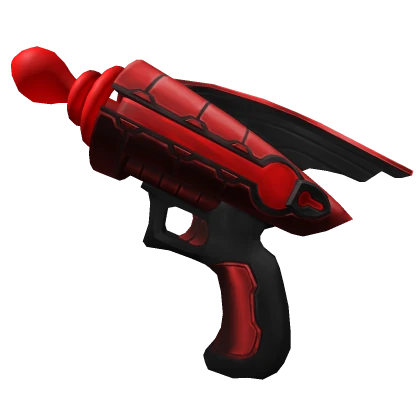 Red Raygun gun from MM2 Halloween 2025