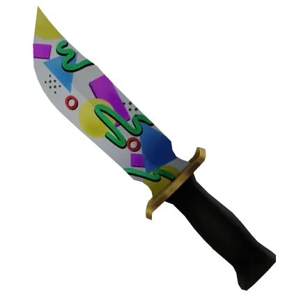 Retro knife from the MM2 2025 Summer Box