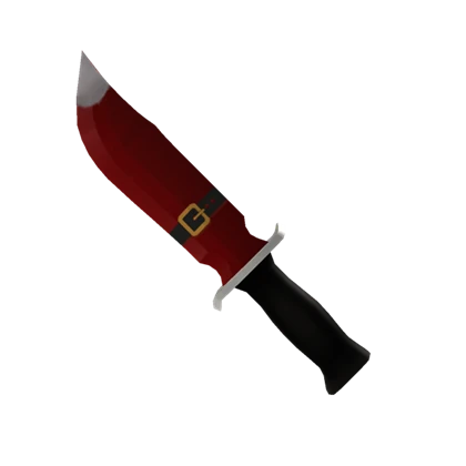 Santa knife from the MM2 2018 Christmas Box