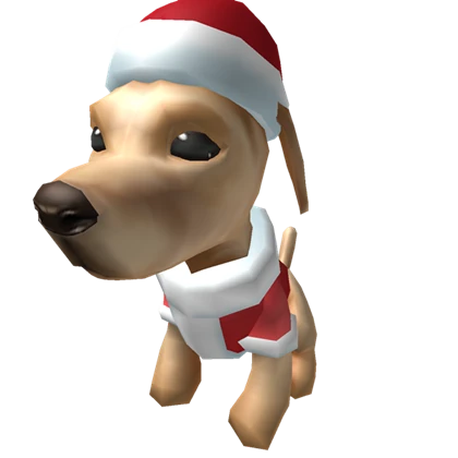 Santa Dog pet from MM2 Christmas 2017