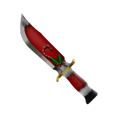 Santa knife from the MM2 2015 Christmas Knife Box