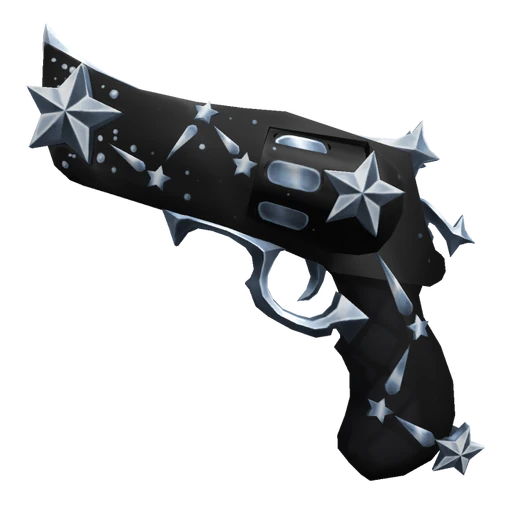Silver Constellation gun from MM2 Christmas 2024