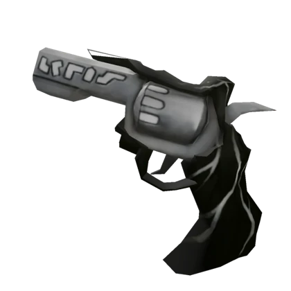 Silver Elderwood gun from MM2 Halloween 2019