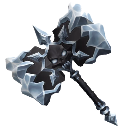 Silver Icecrusher knife from MM2 Christmas 2022