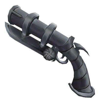 Silver Swirly Gun gun from MM2 Christmas 2021