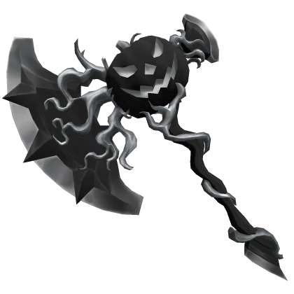 Silver Traveler's Axe knife from MM2 Halloween 2023