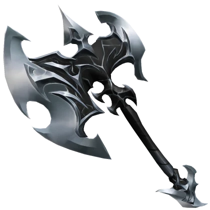 Silver Vampire's Axe knife from MM2 Halloween 2024