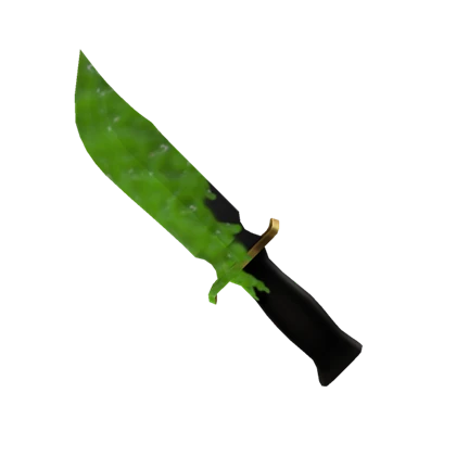 Slime (Knife) knife from MM2 Halloween 2018