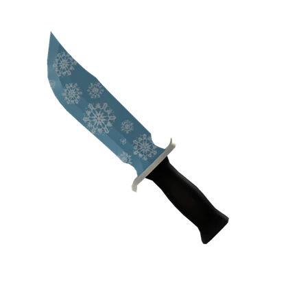 Snowflake Knife (2018) knife from MM2 Christmas 2018
