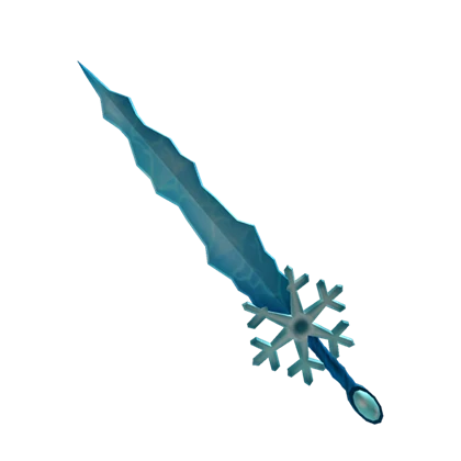 Snowflake knife from MM2 Christmas 2017