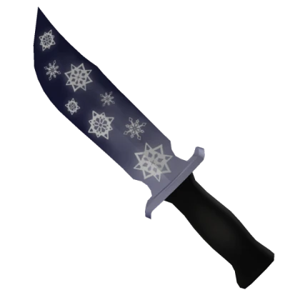 Snowflakes knife from the MM2 2020 Christmas Box