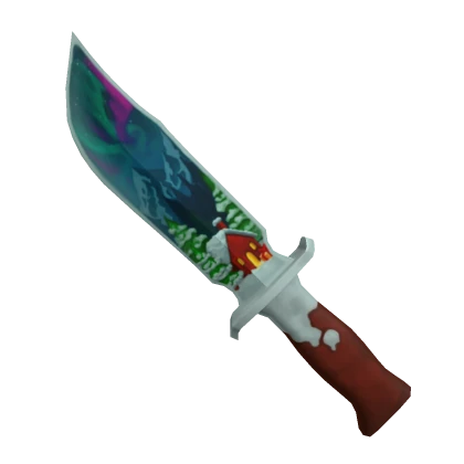 Snowglobe knife from the MM2 2023 Christmas Box